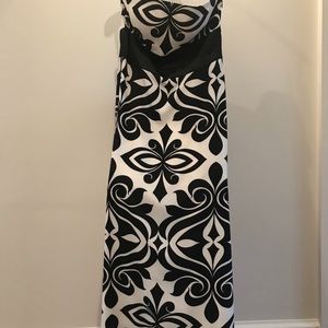 WhiteHouseBlackMarket strapless/floor length dress